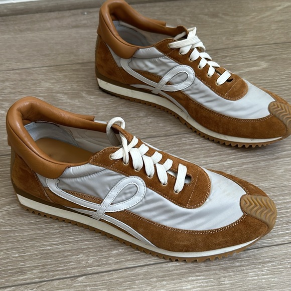 Loewe Suede flow runner sneakers - Picture 3 of 10